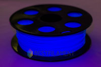 Флуоресцентный PLA пластик Bestfilament для 3D-принтеров, цвет голубой, 1 кг (1,75 мм)
