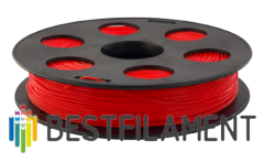 Красный Bflex пластик Bestfilament для 3D-принтеров 0.5 кг (1,75 мм)