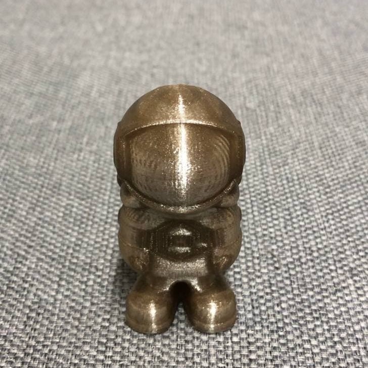 Золотистый металлик PETG пластик Bestfilament для 3D-принтеров 0.5 кг (1,75 мм)