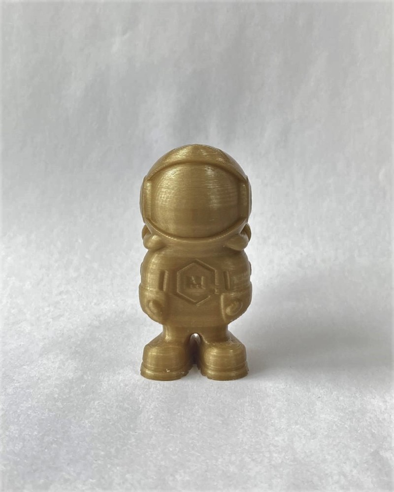 Латунный PETG пластик Bestfilament для 3D-принтеров 1 кг (1,75 мм)
