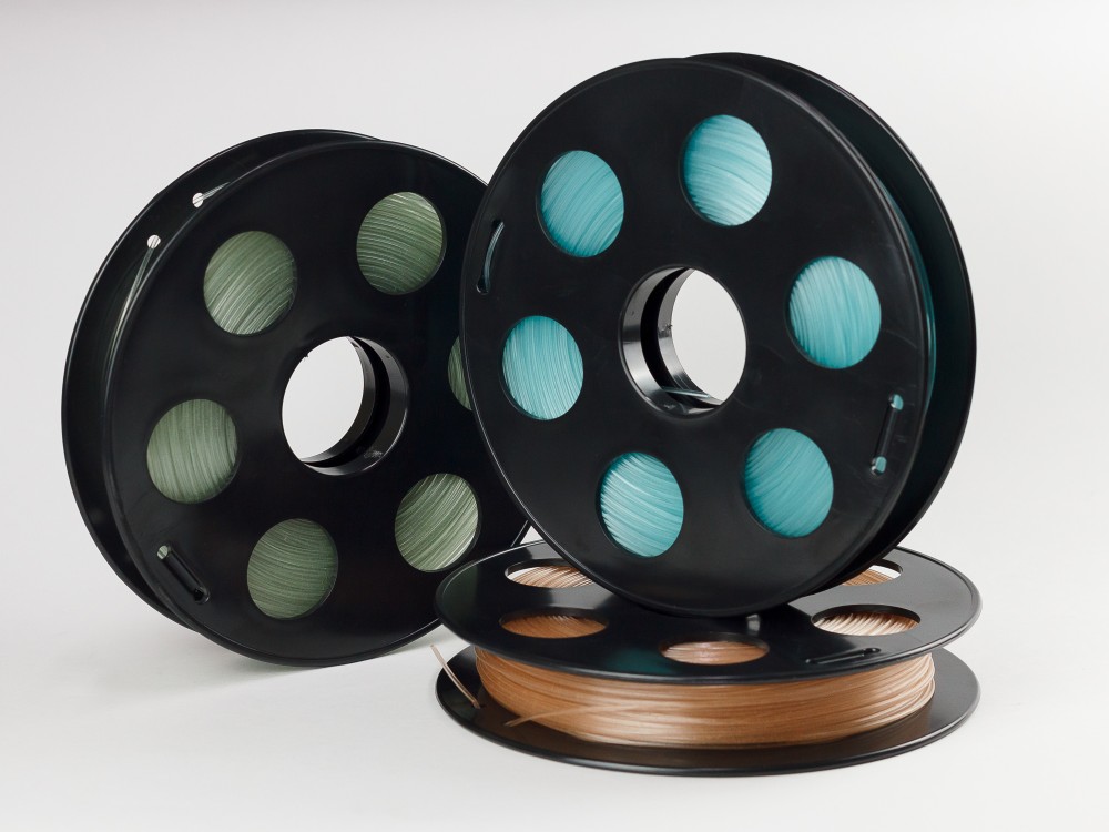 Набор светящегося в темноте PETG пластика Bestfilament для 3D-принтеров, цвета синий, желтый, зеленый, 0,5 кг (1,75 мм)