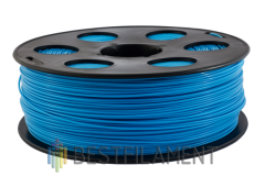 Голубой PLA пластик Bestfilament для 3D-принтеров 1 кг (1,75 мм)