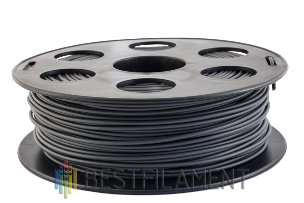 Черный PLA пластик Bestfilament для 3D-принтеров 1 кг (2.85 мм)