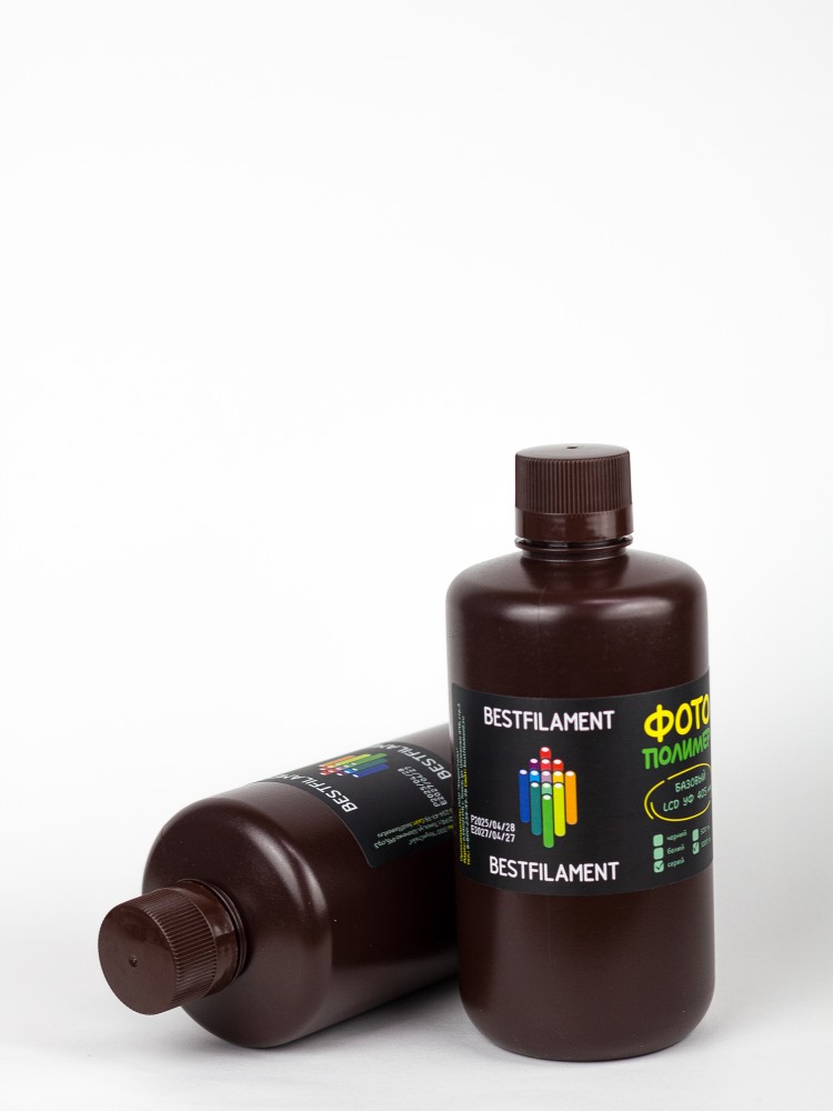 Фотополимер BestFilament базовый 1 л цвет черный