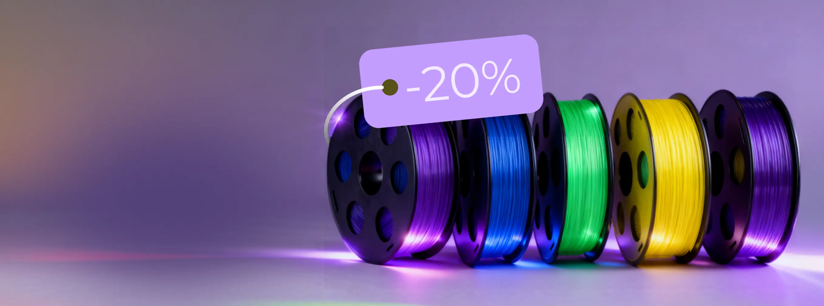 Filament для 3D-принтера  со скидкой